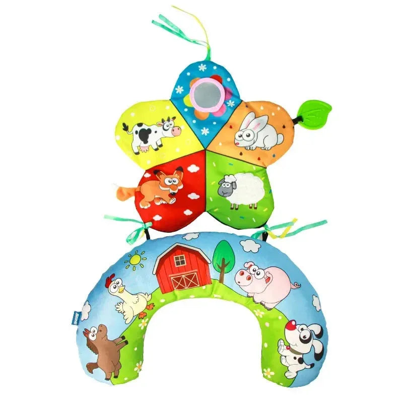 Almofada Tummy Time 'Hora Divertida' – Girafinha Gigi - Girafinha Gigi